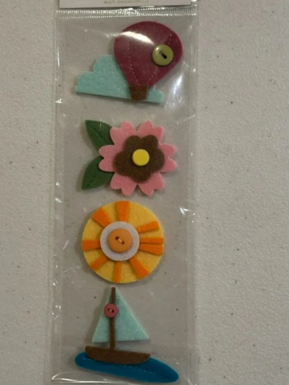 NEW Details Adhesive Layered Embellishments 